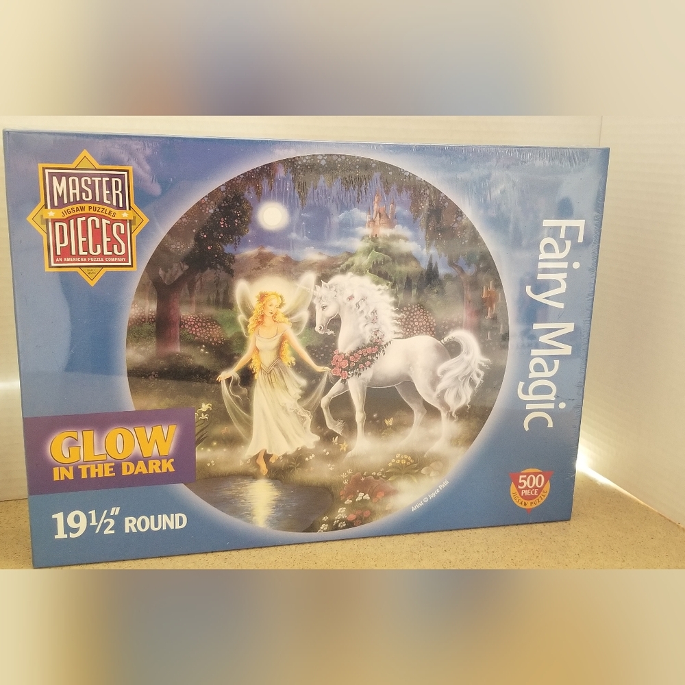 Vintage Jigsaw Puzzle Fairy Magic 500 Piece NIBWT